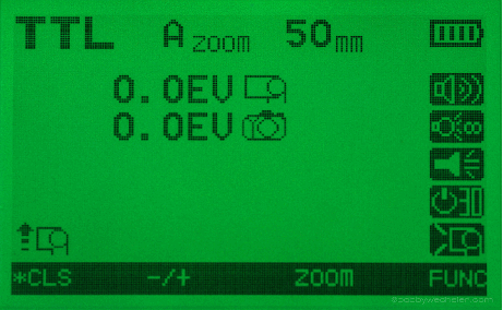 Pixel X800N menu display